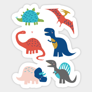 Our favorite dinosaurs Sticker